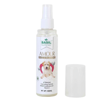 Amour Cologne Perfume for Dogs  - 100ml Fresh Canine Elegance for a Luxurious Scent
