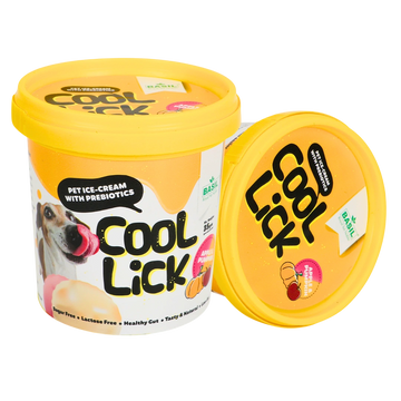 Cool Lick Dog Ice-Cream with Added Prebiotics, Apple & Pumpkin