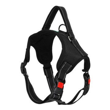 No-Pull Dog Harness with Handle – Adjustable, Durable, and Comfortable (Black)
