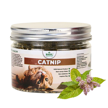 Catnip Jar for Kittens & Cats, Pure & Natural Cat Nip