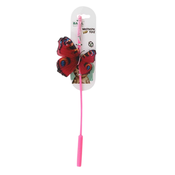 Cat Teaser Stick with Butterfly and Bell