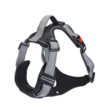 No-Pull Vest Reflective Handle Harness - Black