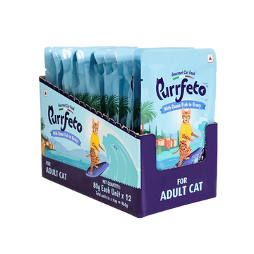Purrfeto Ocean Fish in Gravy Adult Cat Wet Food