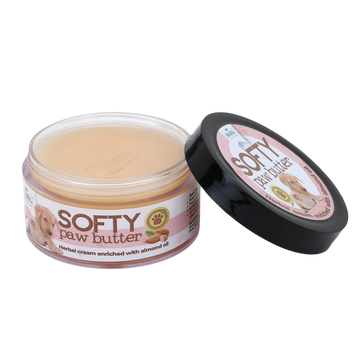 Softy Paw Butter for Dogs & Cats, 50Gms - Soothing Moisturizer for Paws and Noses