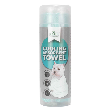 Pet Towel, Cooling Absorbent Towel for Dogs & Puppies (Green)