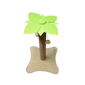 Cat Coconut Tree Scratcher with Dangler