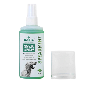 Spearmint Mouth Freshening Spray for Dogs, 130ml