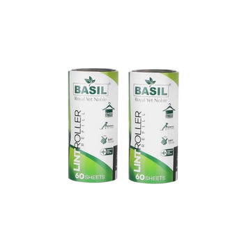 Lint Free Roller Refills (Pack 2 Roller, 60 Sheets Per Roll)